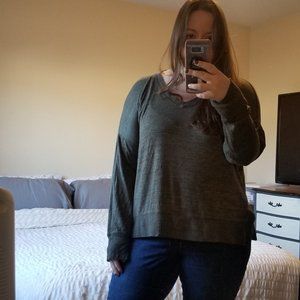 Maurices XL Lightweight Sweater(ish) Top
